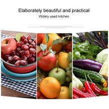 Load image into Gallery viewer, Creative Folding Vegetables Fruits Storage Basket Organizer Drain Basket, L, Size: 29.5*23.5*10cm, Size: L