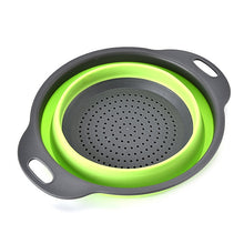 Load image into Gallery viewer, Creative Folding Vegetables Fruits Storage Basket Organizer Drain Basket, S, Size: 24.5*20*9cm, Size: S