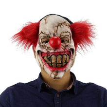 Load image into Gallery viewer, Halloween Festival Party Latex Bald Clown Frightened Mask, Bald Clown