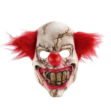 Load image into Gallery viewer, Halloween Festival Party Latex Bald Clown Frightened Mask, Bald Clown