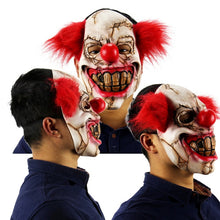 Load image into Gallery viewer, Halloween Festival Party Latex Bald Clown Frightened Mask, Bald Clown