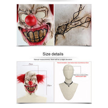 Load image into Gallery viewer, Halloween Festival Party Latex Bald Clown Frightened Mask, Bald Clown