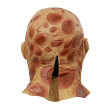 Load image into Gallery viewer, Halloween Festival Party Latex Burn Face Mask Skeleton Frightened Mask Headgear, Burn Face Mask Skeleton
