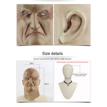Load image into Gallery viewer, Halloween Festival Party Latex Underworld Boss Frightened Mask Headgear, Underworld Boss