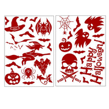 Load image into Gallery viewer, Halloween Decorations PVC Creative Blood-printed Wall Stickers Window Stickers, Size: 25*30cm, Random Style Delivery, 25x30cm