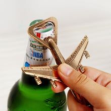 Load image into Gallery viewer, 2 PCS Alloy Plane Design Beer Bottle Opener Best Wedding Gift and Party Favors, Plane model