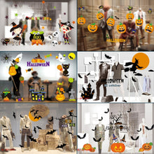Load image into Gallery viewer, Halloween Decorations PVC Personalized DIY Glass Electrostatic Stickers, Random Style Delivery
