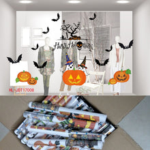 Load image into Gallery viewer, Halloween Decorations PVC Personalized DIY Glass Electrostatic Stickers, Random Style Delivery