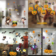 Load image into Gallery viewer, Halloween Decorations PVC Personalized DIY Glass Electrostatic Stickers, Random Style Delivery