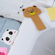 Load image into Gallery viewer, 10 PCS Cute Cartoon Portable Convenient Toilet Lid Device Mention Toilet Set, Random Style Delivery, Cute Cartoon Toilet Lid Device