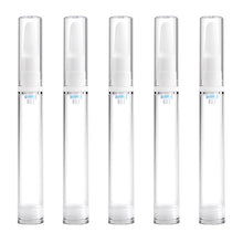Load image into Gallery viewer, 5 PCS Clear Empty Travel Portable Refillable Plastic Pump Bottle Containers, 15ml, 15ml
