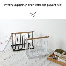 Load image into Gallery viewer, Iron Kitchen Cup Holder Drain Shelf