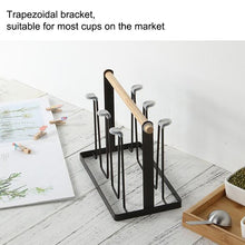 Load image into Gallery viewer, Iron Kitchen Cup Holder Drain Shelf
