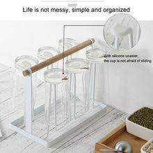Load image into Gallery viewer, Iron Kitchen Cup Holder Drain Shelf