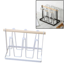 Load image into Gallery viewer, Iron Kitchen Cup Holder Drain Shelf