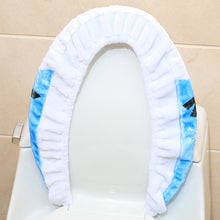 Load image into Gallery viewer, Fancy Christmas Decoration Toilet Lid Cover, Size: 48 x 43cm, Hat Snowman, Tree Branch Snowman