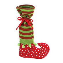 Load image into Gallery viewer, Dot Pattern Sock Christmas Dinner Table Decoration Candy Bag, Size: 35*20cm