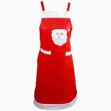 Load image into Gallery viewer, Santa Claus Pattern Christmas Apron, Apron