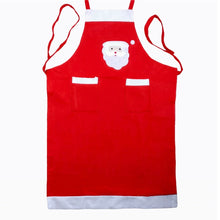 Load image into Gallery viewer, Santa Claus Pattern Christmas Apron, Apron