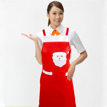 Load image into Gallery viewer, Santa Claus Pattern Christmas Apron, Apron