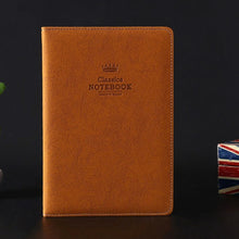 Load image into Gallery viewer, A5100 Pages Leather Soft Cover Notebook A5100 Pages Leather Soft Cover Notebook Pocket Memo