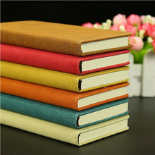 Load image into Gallery viewer, A5100 Pages Leather Soft Cover Notebook A5100 Pages Leather Soft Cover Notebook Pocket Memo