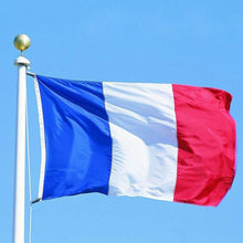 Load image into Gallery viewer, Polyester Material French Flag, Size: 150*90cm