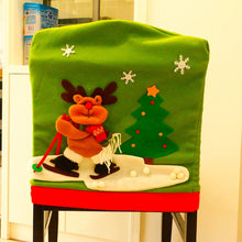 Load image into Gallery viewer, Christmas Dinner Table Decoration New Style Christmas Chair Cover, HC7060A, HC7060B, HC7060C