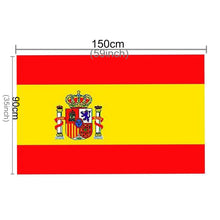 Load image into Gallery viewer, Polyester Material Spain Flag, Size: 150*90cm