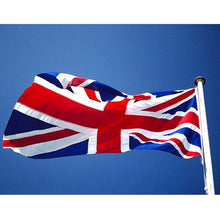 Load image into Gallery viewer, Polyester Material UK Flag, Size: 150*90cm