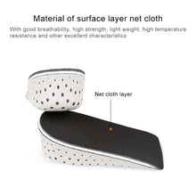 Load image into Gallery viewer, Heighten Heel Insert Shoes Pad Cushion Arch Height Increase Half Insole, Height: 4cm, Height: 4cm