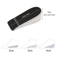 Load image into Gallery viewer, Heighten Heel Insert Shoes Pad Cushion Arch Height Increase Half Insole, Height: 4cm, Height: 4cm