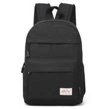 Load image into Gallery viewer, Universal Multi-Function Canvas Cloth Laptop Computer Shoulders Backpack Students Bag for 13-15 inch, Size: 36x25x10cm