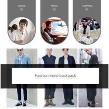 Load image into Gallery viewer, Universal Multi-Function Canvas Cloth Laptop Computer Shoulders Backpack Students Bag for 13-15 inch, Size: 36x25x10cm
