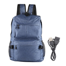 Load image into Gallery viewer, Universal Multi-Function Canvas Cloth Laptop Computer Shoulders Backpack Students Bag for 13-15 inch, Size: 36x25x10cm