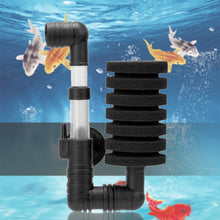 Load image into Gallery viewer, Wall-mounted Aquarium Mini Double Head Pneumatic Mute Biochemical Cotton Filter, HC7149A, HC7149B, HC7149C, HC7149D