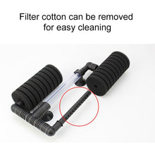 Load image into Gallery viewer, Wall-mounted Aquarium Mini Double Head Pneumatic Mute Biochemical Cotton Filter, HC7149A, HC7149B, HC7149C, HC7149D