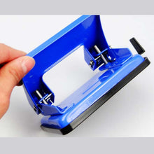 Load image into Gallery viewer, Fashion Portable Mini Office School Double Hole Punching Machine Manual Drilling