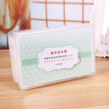 Load image into Gallery viewer, 1000 PCS Soft Thin Makeup Facial Cotton Puff  Pads