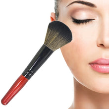 Load image into Gallery viewer, Wooden Handle Soft Head Buffer Foundation Powder Blush Brush Makeup Tools