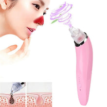 Load image into Gallery viewer, 5W 1A Multi-function Blackhead Extractor Pore Cleanser with Four Probes