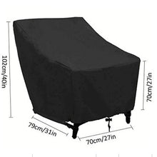 Load image into Gallery viewer, Outdoor Waterproof Dust-proof Oxford Cloth Folding Table Chairs Protective Bag Furniture Set Cover, Size: 102x79x70cm, Size: 102x79x70cm