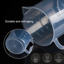 Load image into Gallery viewer, 500ml Thin Section PP Plastic Flask Digital Measuring Cup Cylinder Scale Measure Glass Lab Laboratory Tools, 500ml Measuring Cup