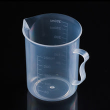 Load image into Gallery viewer, 10 PCS 250ml Food Grade PP Plastic Flask Digital Measuring Cup Cylinder Scale Measure Glass Lab Laboratory Tools, 250ml