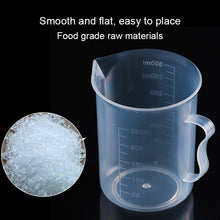 Load image into Gallery viewer, 10 PCS 250ml Food Grade PP Plastic Flask Digital Measuring Cup Cylinder Scale Measure Glass Lab Laboratory Tools, 250ml