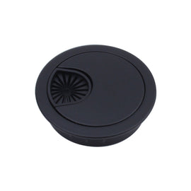 Desk Computer Desktop Zinc Alloy Round Threading Box Hole Cover, Hole Diameter: 80mm (Green Bronze), 80mm