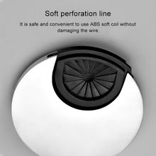 Load image into Gallery viewer, Desk Computer Desktop Zinc Alloy Round Threading Box Hole Cover, Hole Diameter: 80mm (Green Bronze), 80mm