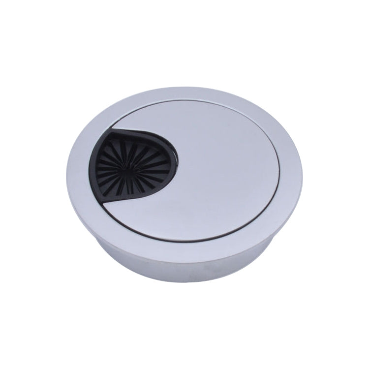Desk Computer Desktop Zinc Alloy Round Threading Box Hole Cover, Hole Diameter: 80mm (Green Bronze), 80mm