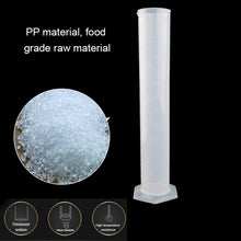 Load image into Gallery viewer, 1000mL PP Plastic Spout Graduation Measuring Cylinder with Hexagonal Base, 1000ml