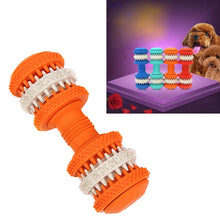 Load image into Gallery viewer, Dog Toy  for Pets Tooth Cleaning Chewing Dumbbells Shape Toys of Non-Toxic Soft Rubber , Large Size,Length:15cm, 15cm (Orange), 15cm(Blue), 15cm (Red), 15cm (Baby Blue)